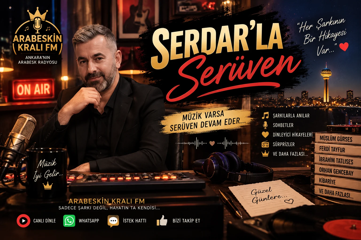 Serdar'la Serüven - Arabeskin Kralı FM